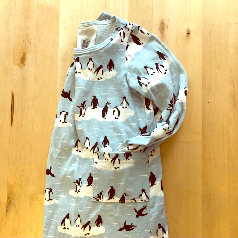 Winter Water Factory - Penguin Dress - Size 2T